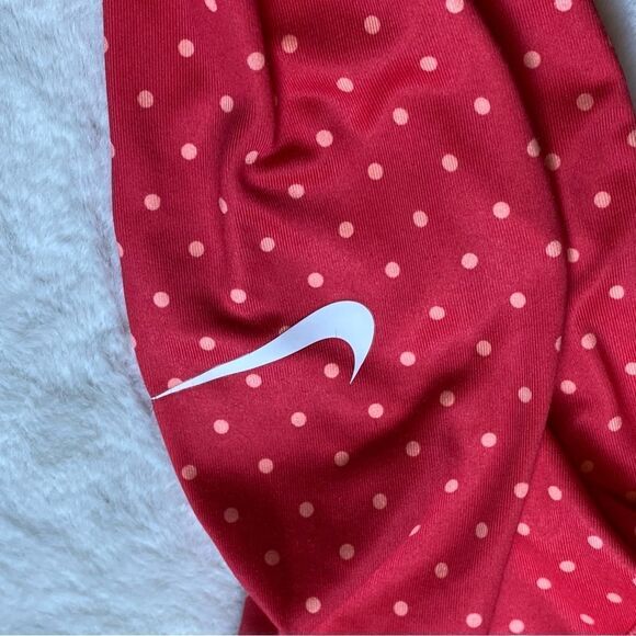 Nike Pro Orange Dot 1/2 Zip Long Sleeve Pullover Size Large - Picture 8 of 11